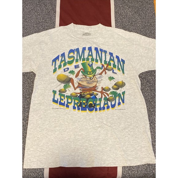 Vintage 1996 TASMANIAN DEVIL Leprechaun Taz St Patricks Day L Summit Made In USA - Picture 1 of 8